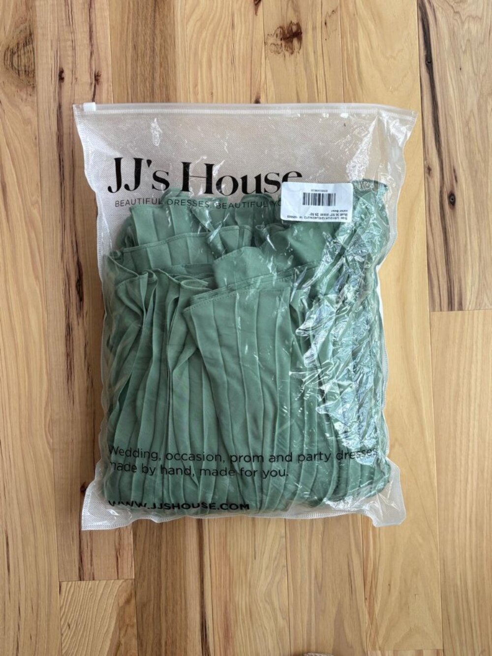 JJ's House A-line Pleated Chiffon Dress - Picture 3 of 10